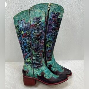 L'Artiste Spring Step Women's Rodeo Boot Size 38
